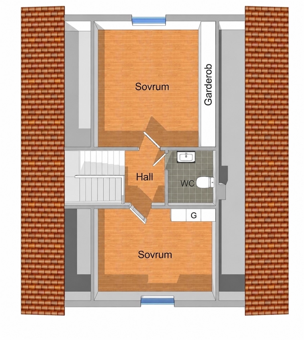 Övre plan