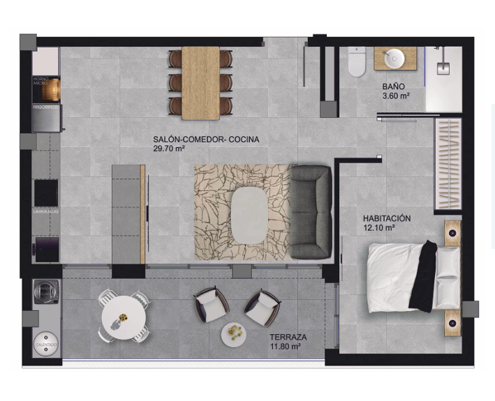 Plano del piso 3
