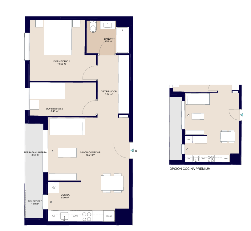 Plano del piso 3