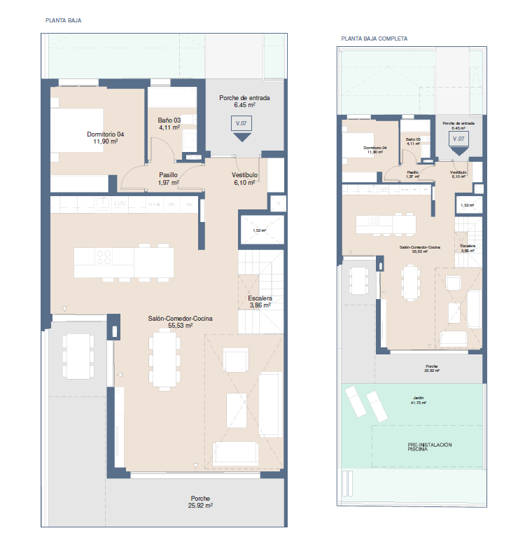 Plano del piso 2