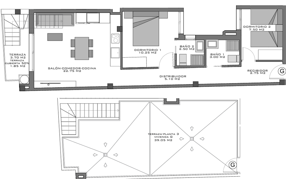 Plano del piso 5