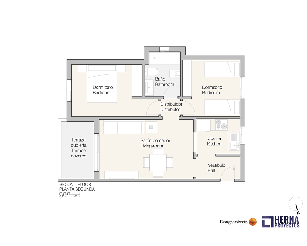 Plano del piso 1
