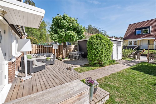 Altandäck med gott om plats