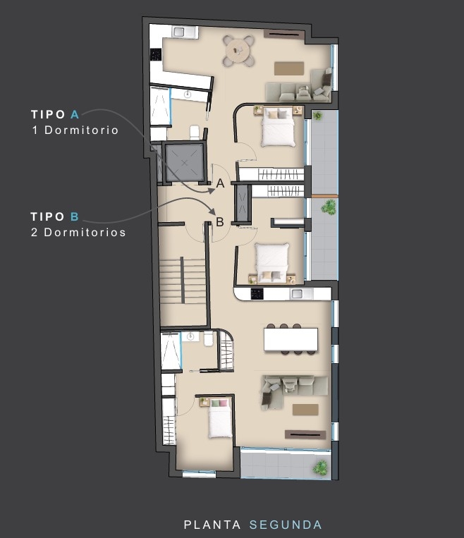 Plano del piso 1