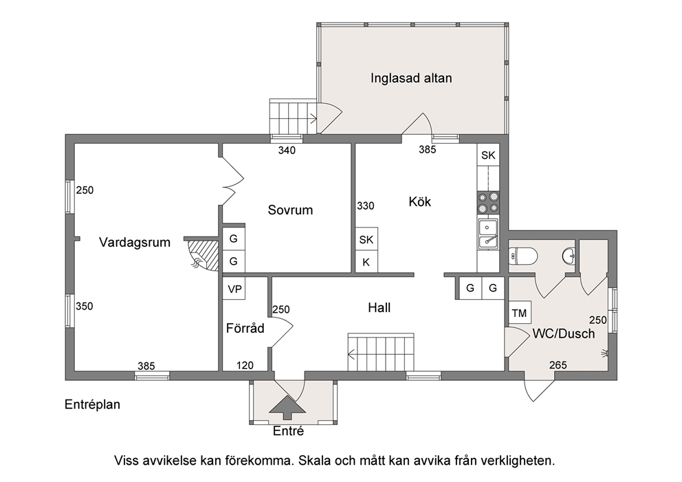 Planlösning Entréplan