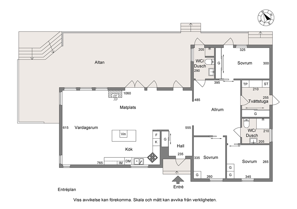 Planlösning Entréplan