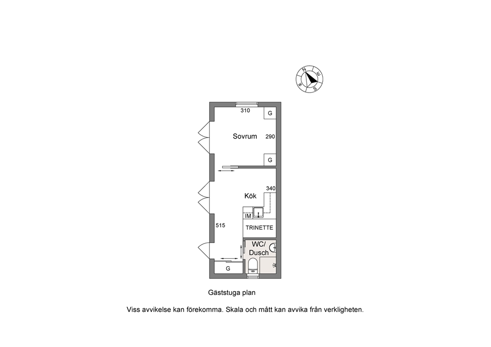 Planlösning Attefallshus