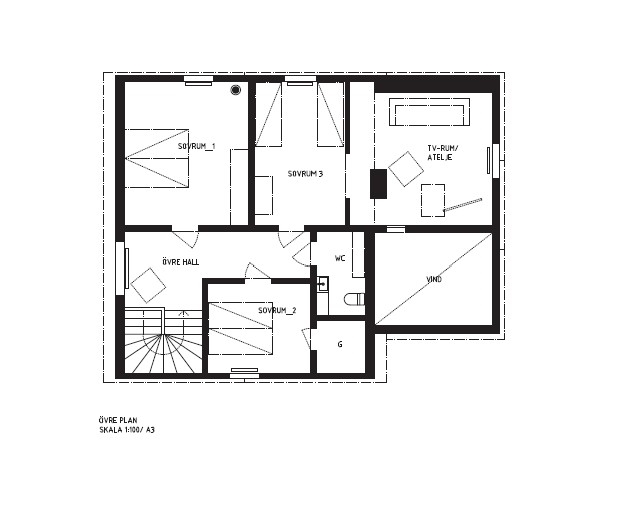 Planritning 1