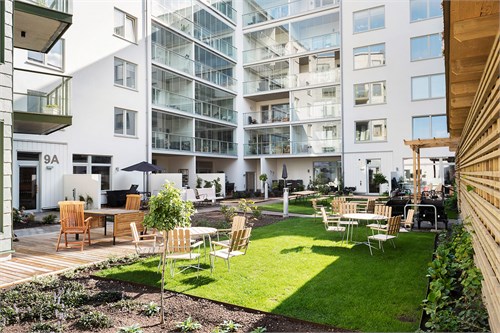 Den lugna innergården