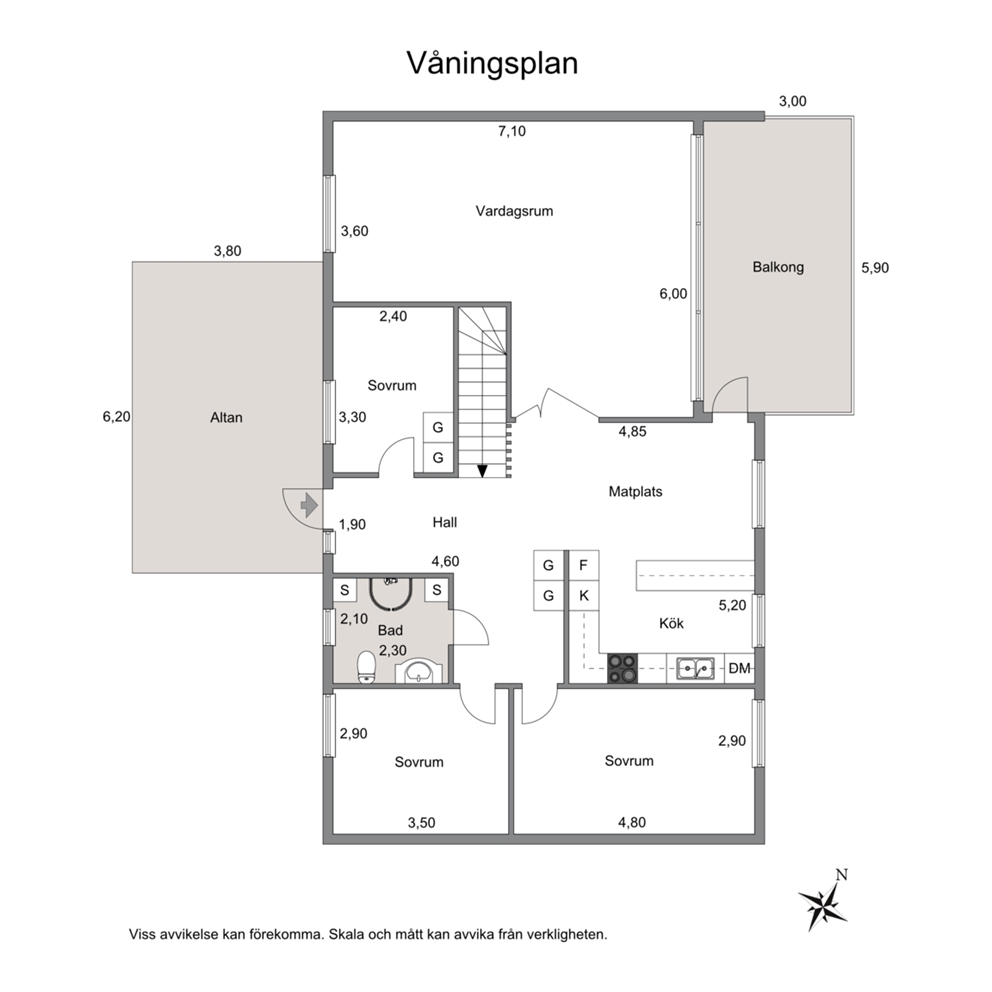 Planlösning entréplan