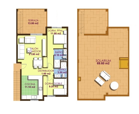 Plano del piso 1