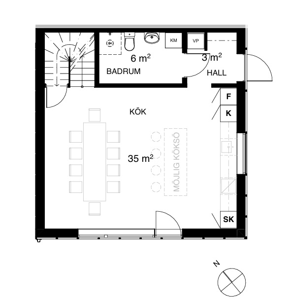 Planritning 1