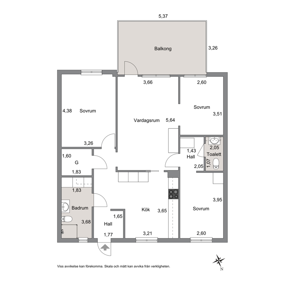 Planritning 1