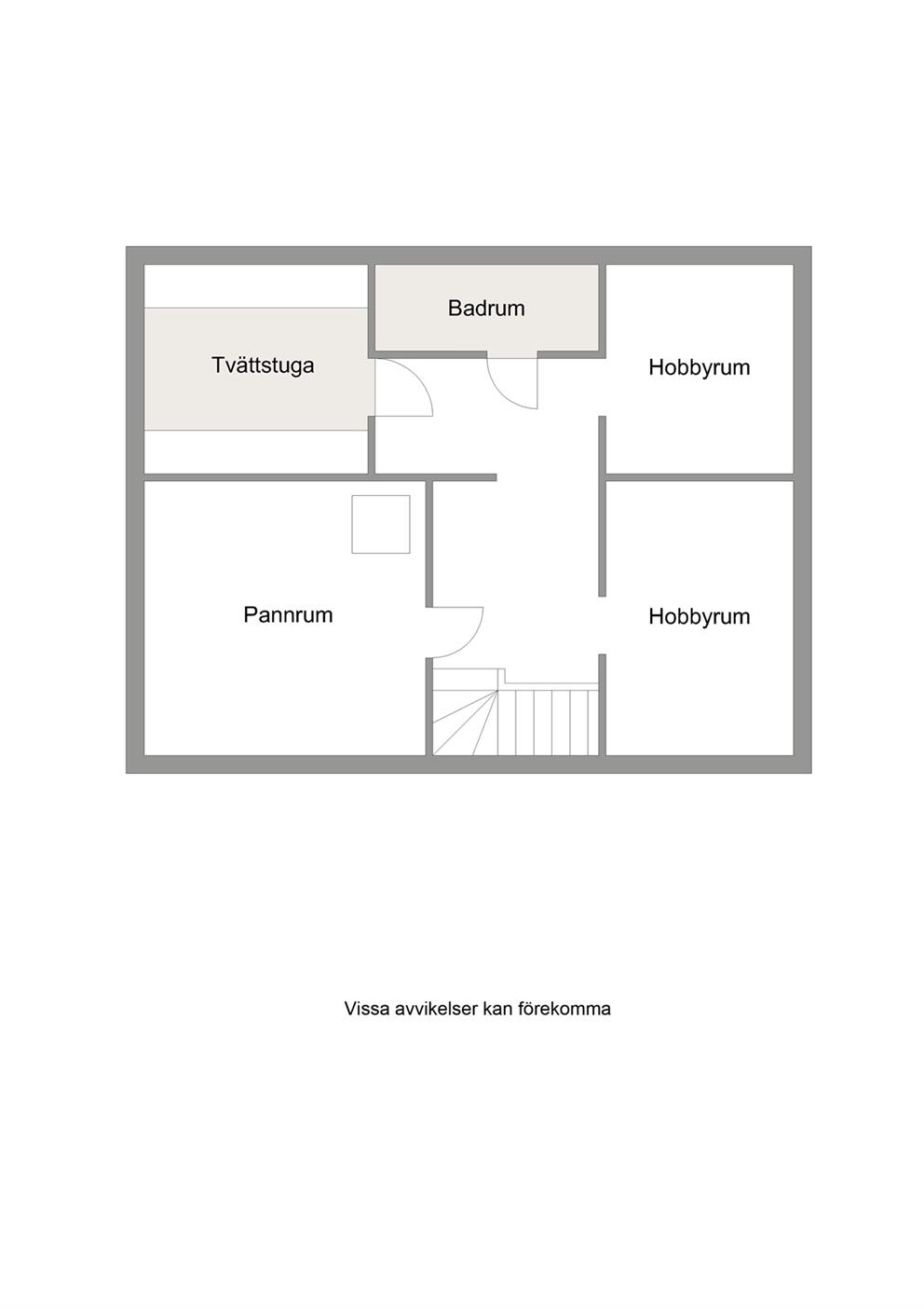 Planritning källare