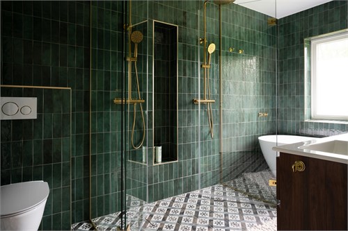 Lyxigt badrum en suite