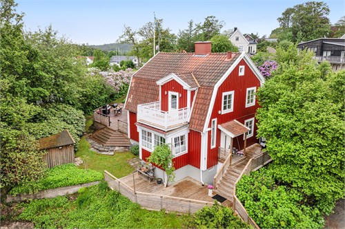 En charmig villa med centralt läge