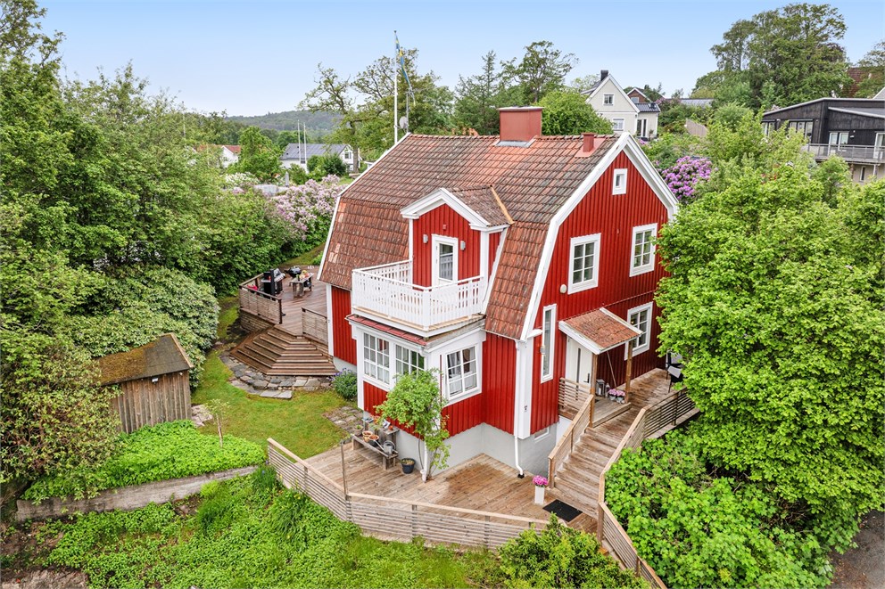 En charmig villa med centralt läge