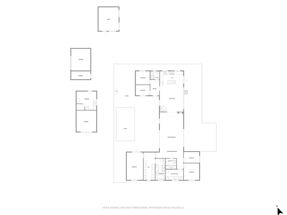 Planritning - Bostadshus