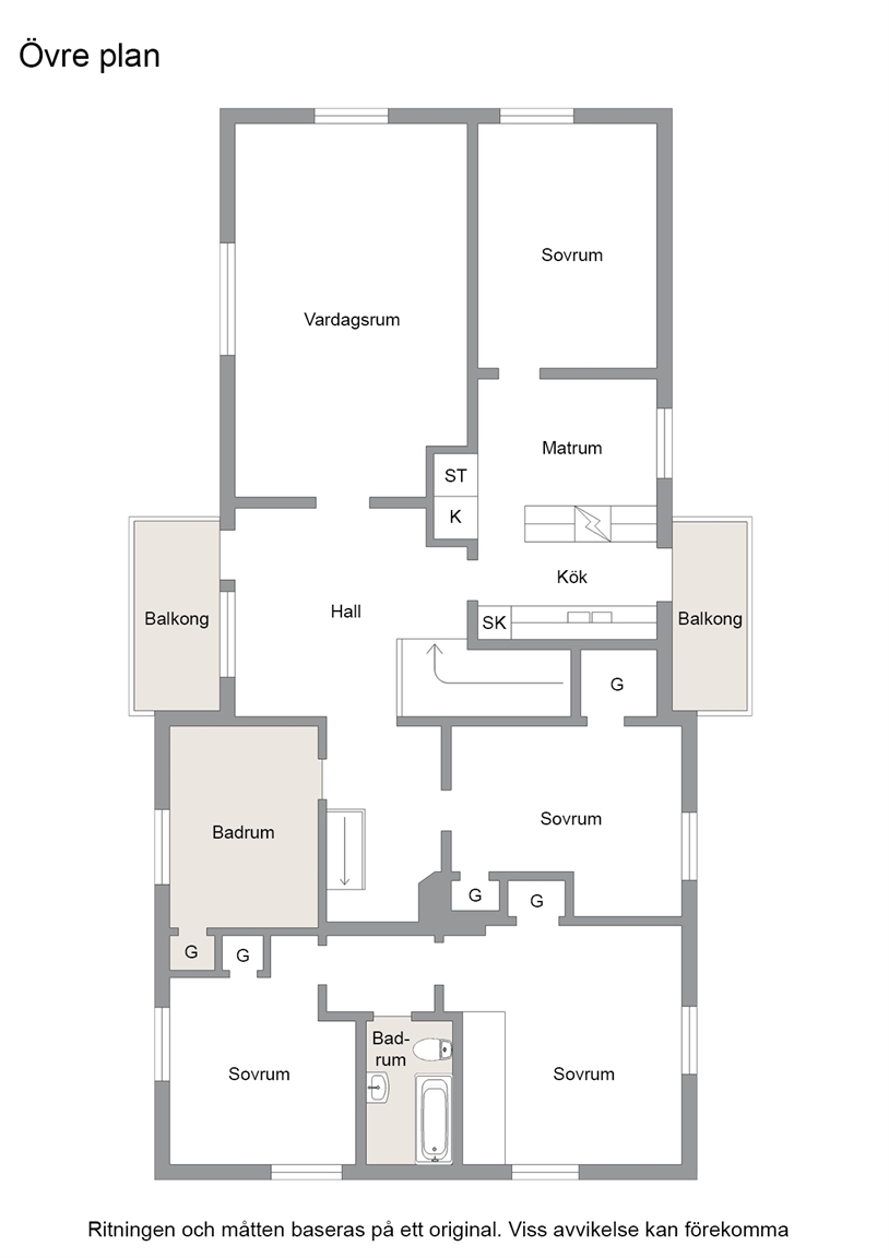 Övre plan