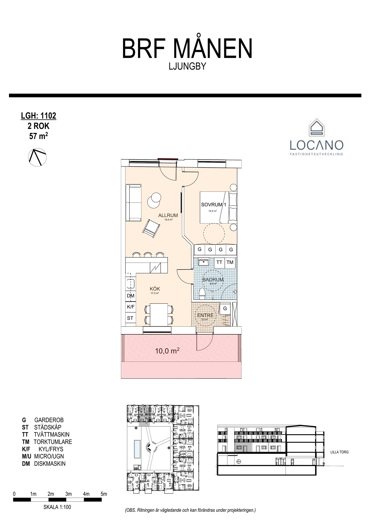 Södra Torggatan 11, Lgh 1102 – bild 2