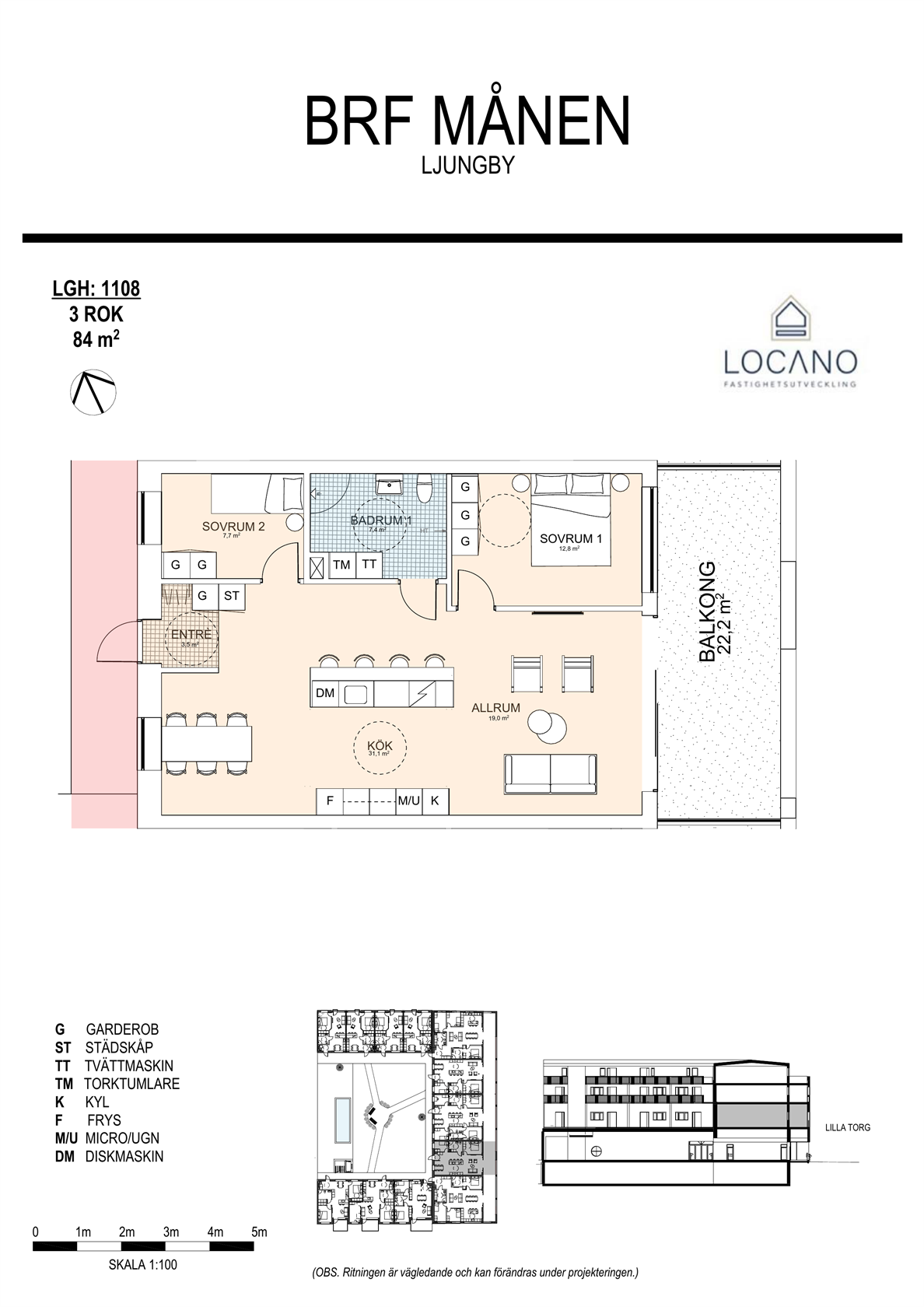 Södra Torggatan 11, Lgh 1108 – bild 2