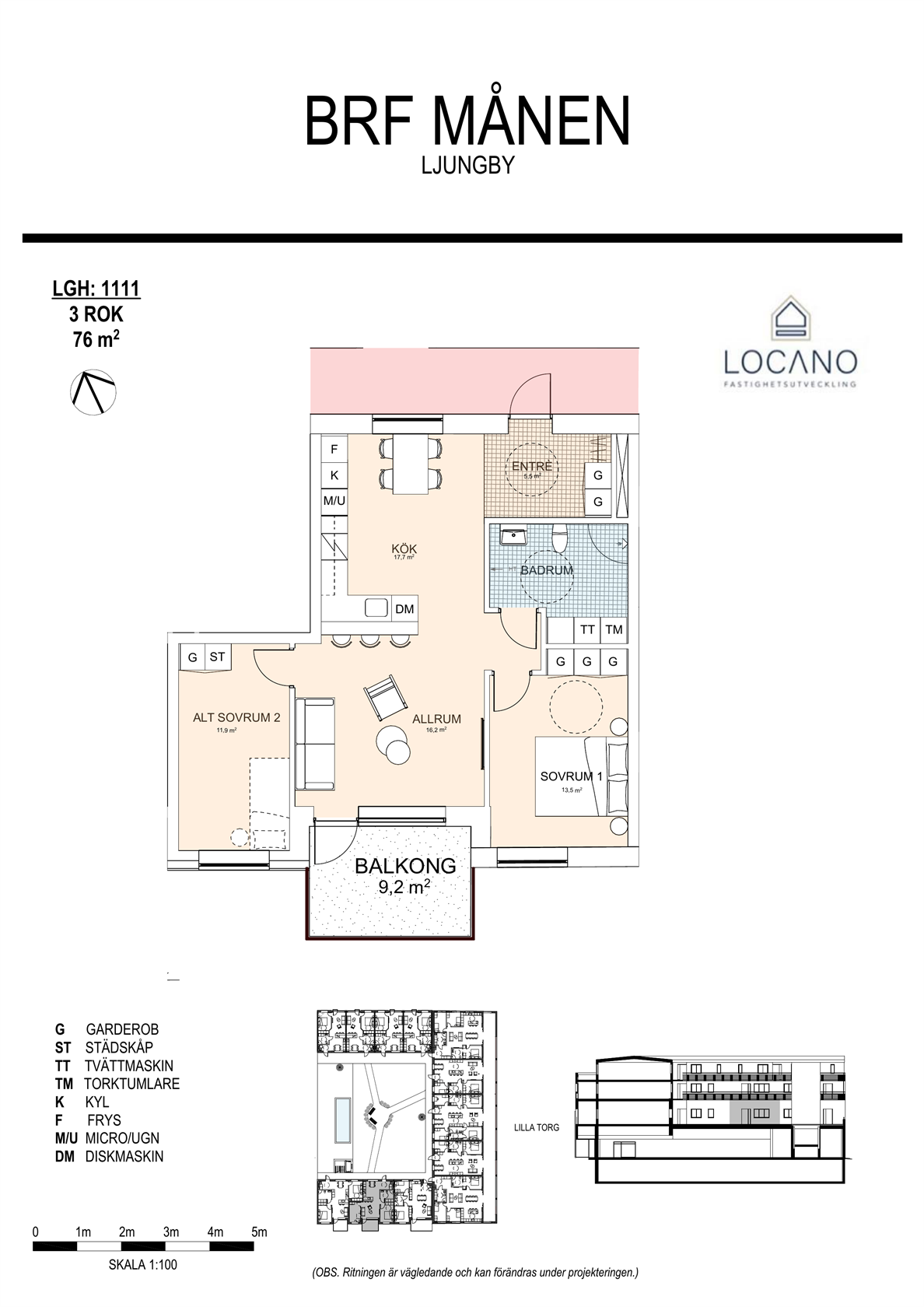 Södra Torggatan 11, Lgh 1111 – bild 2