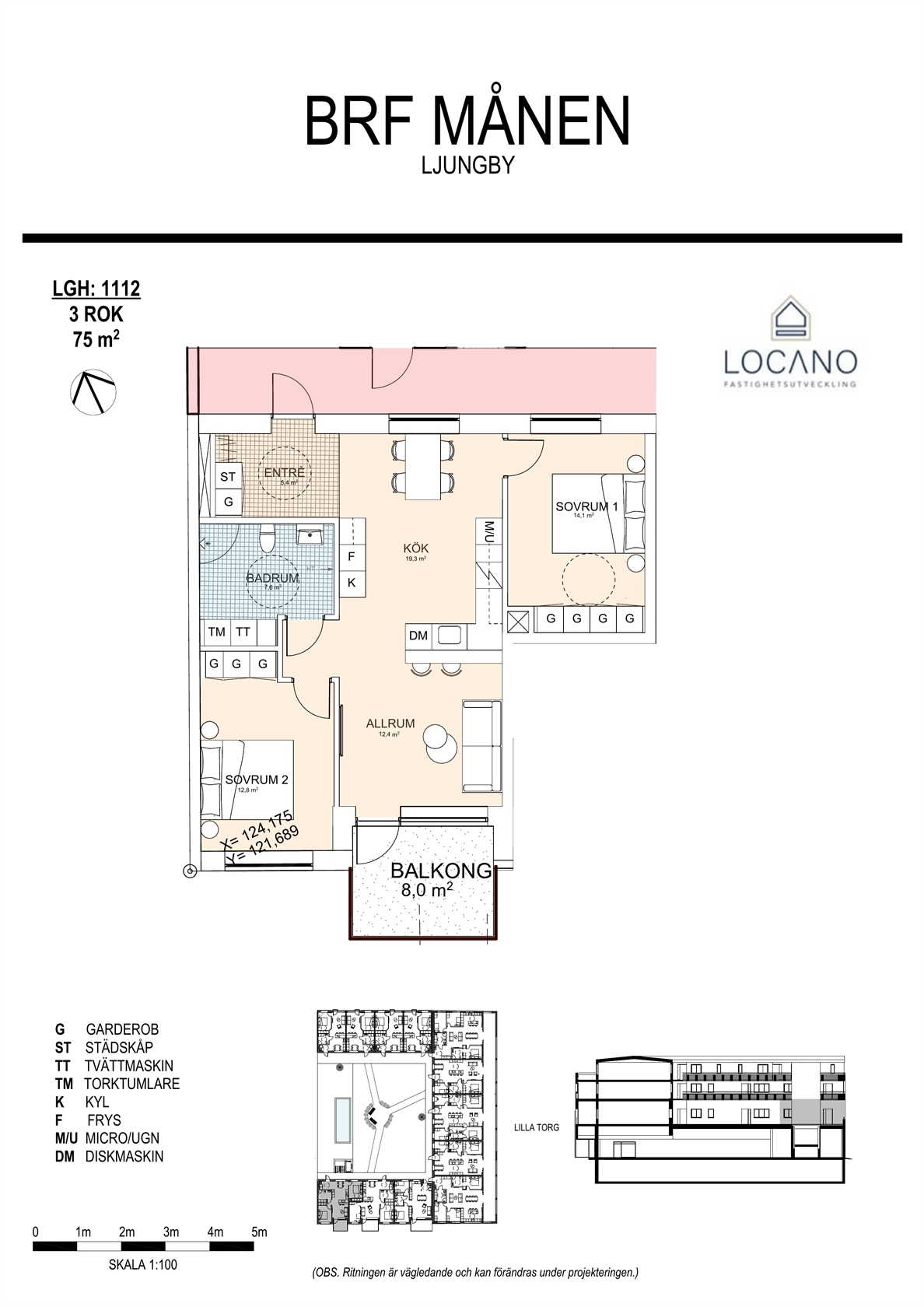 Södra Torggatan 11, Lgh 1112 – bild 2