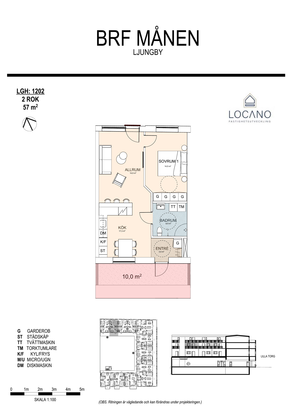 Södra Torggatan 11, Lgh 1202 – bild 2
