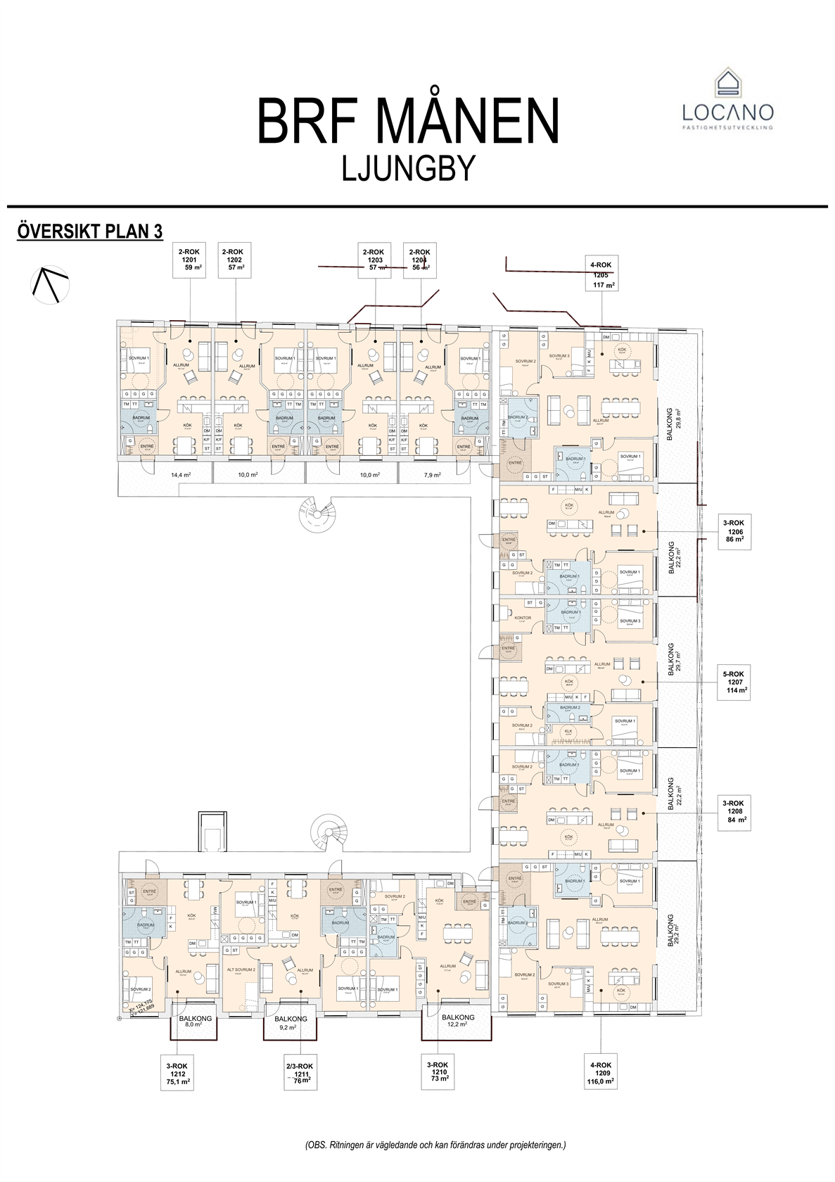 Södra Torggatan 11, Lgh 1202 – bild 3