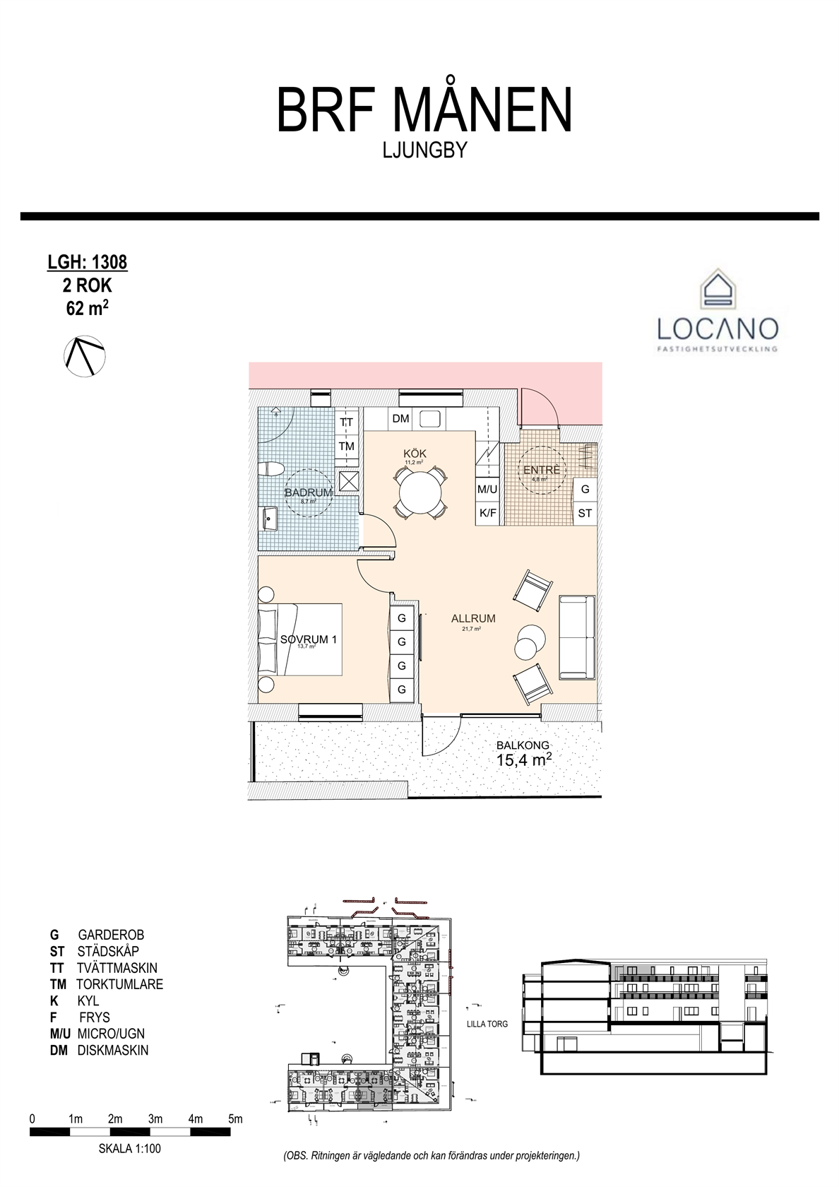 Södra Torggatan 11, Lgh 1308 – bild 2