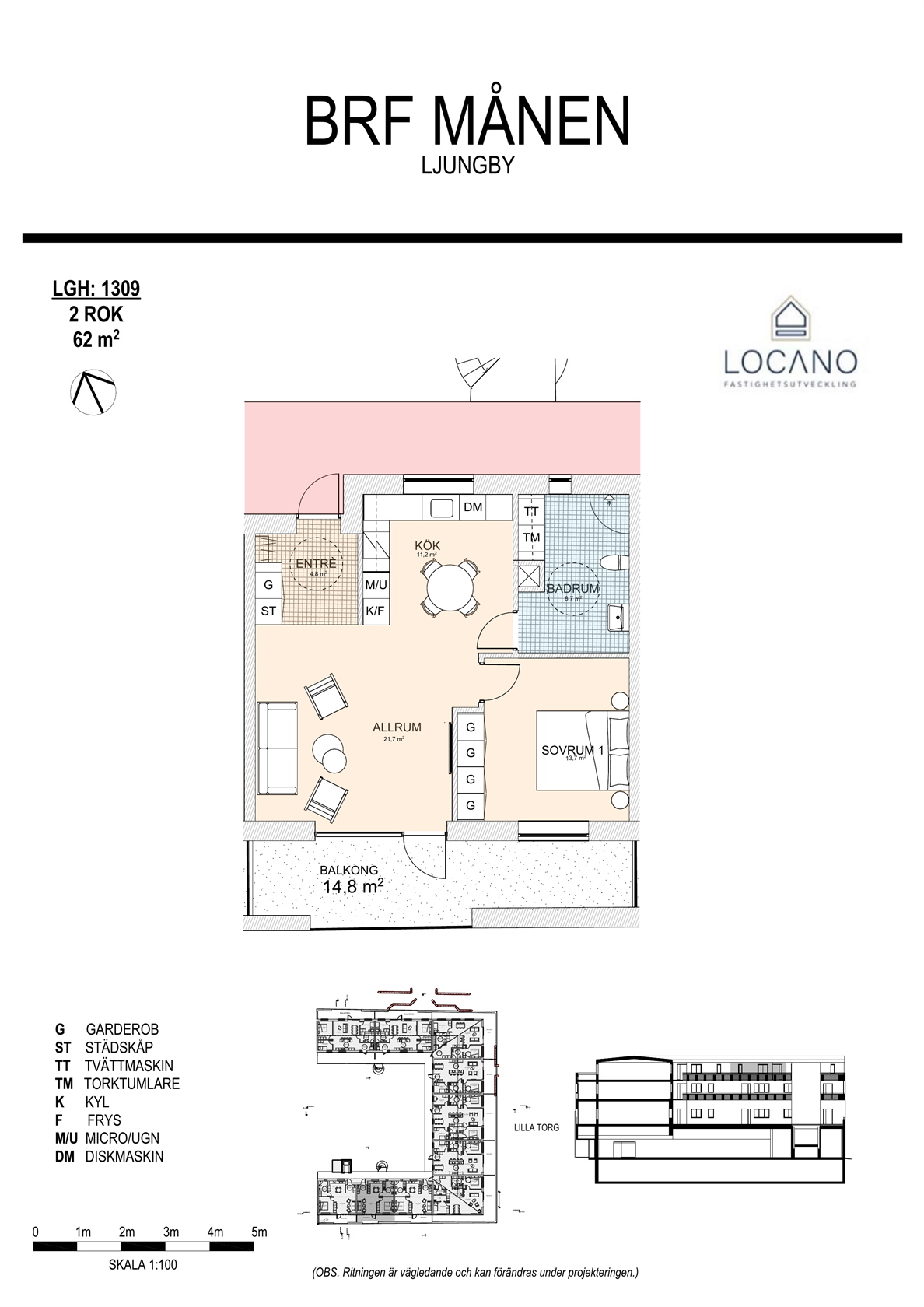 Södra Torggatan 11, Lgh 1309 – bild 2