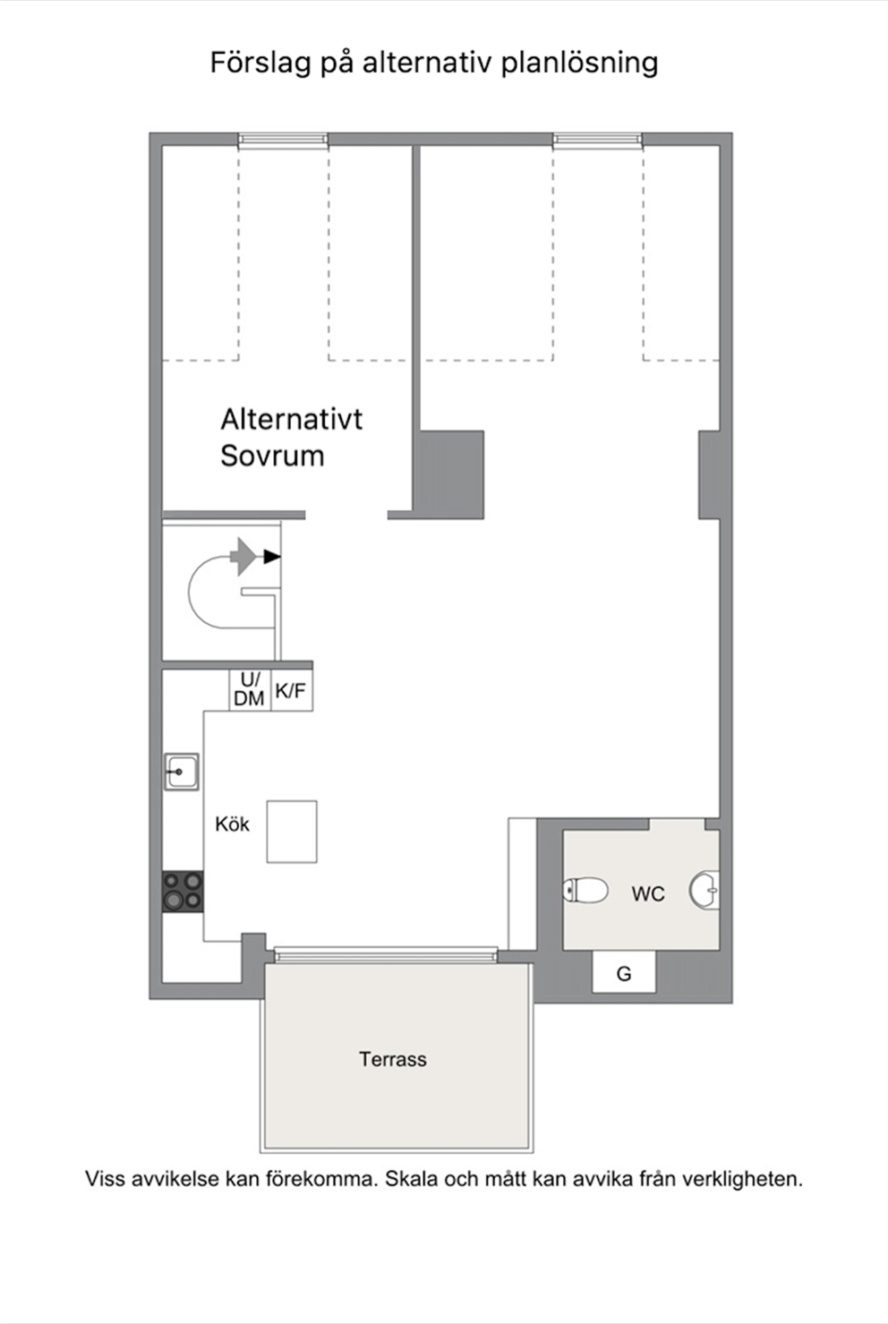 Alternativ planlösning