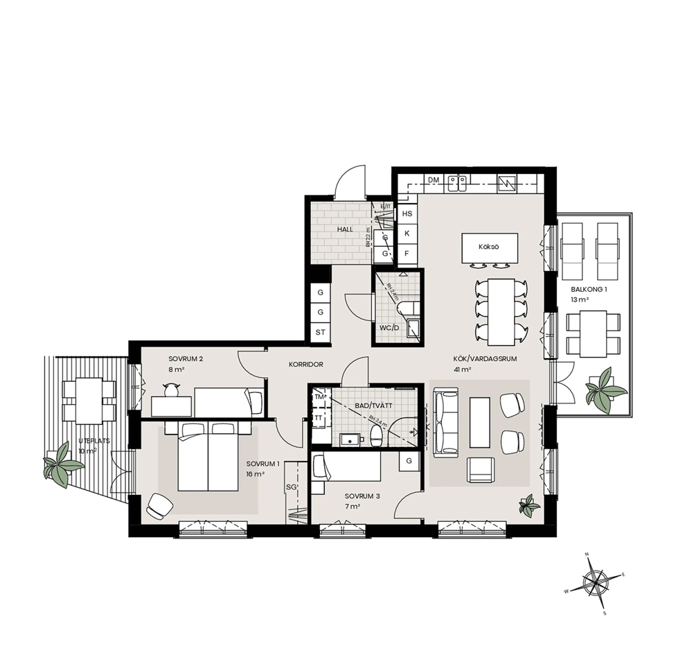 Planritning 1