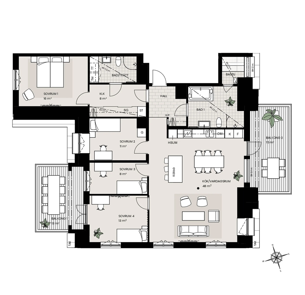 Planritning 1