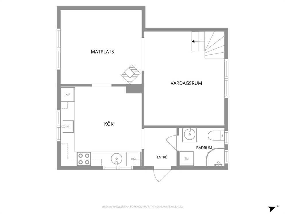 Planlösning - Entréplan