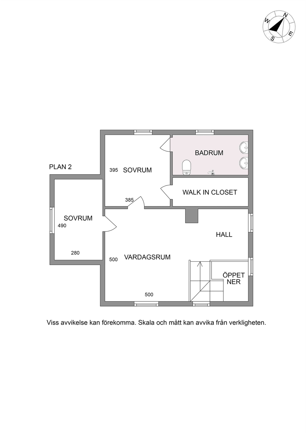 övre plan