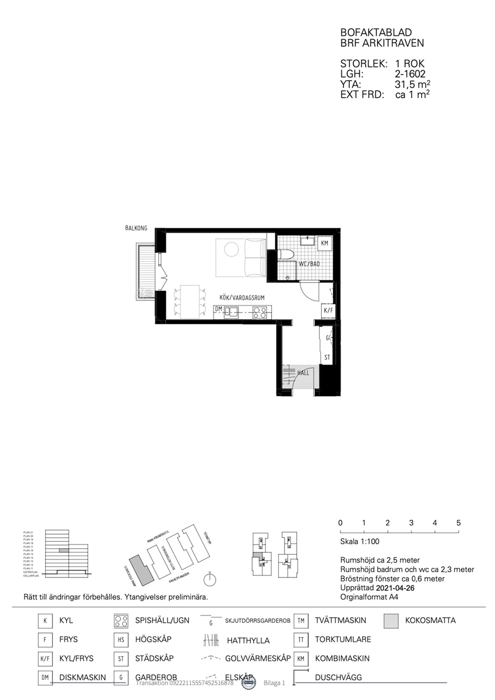 Planritning 1