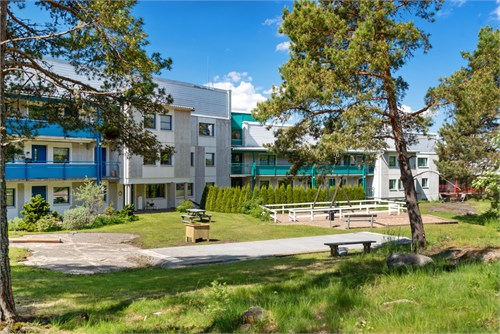 Föreningens stora innergård