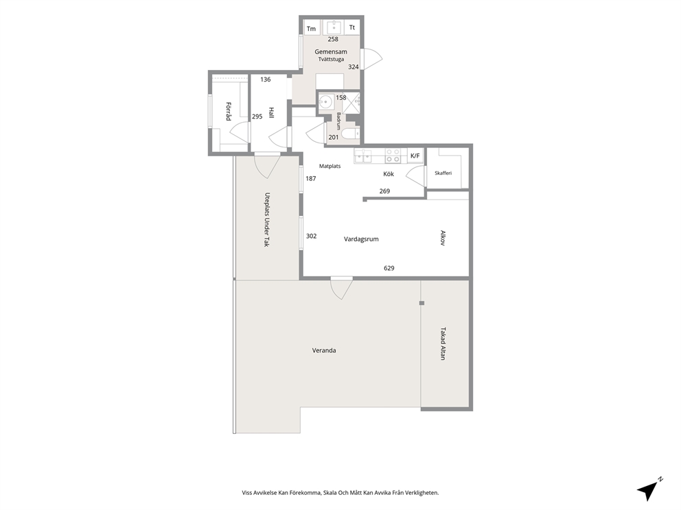 Souterengplan/bottenplan 