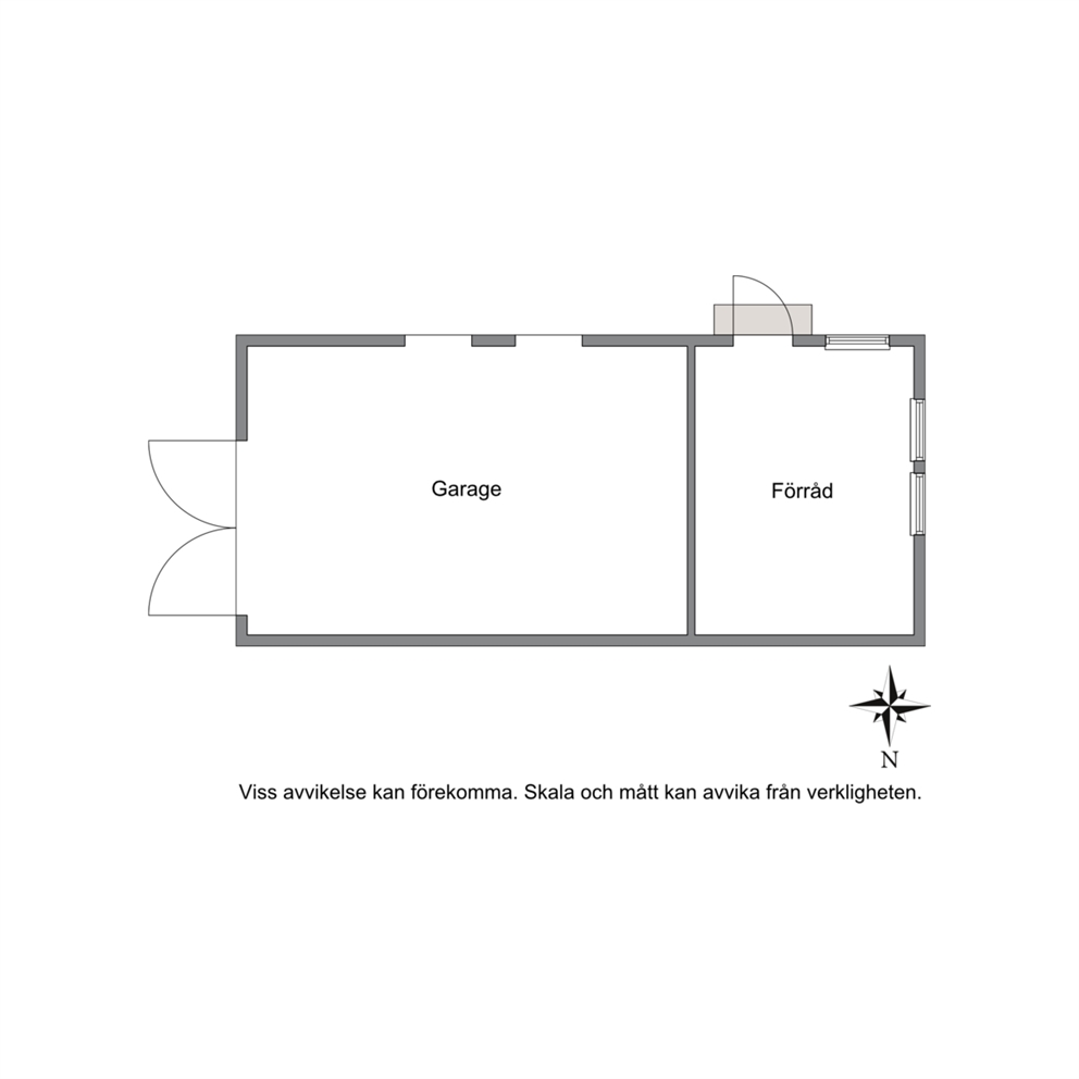 Planritning - Garage