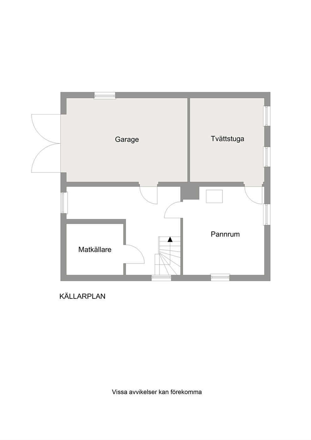 Planritning källarplan