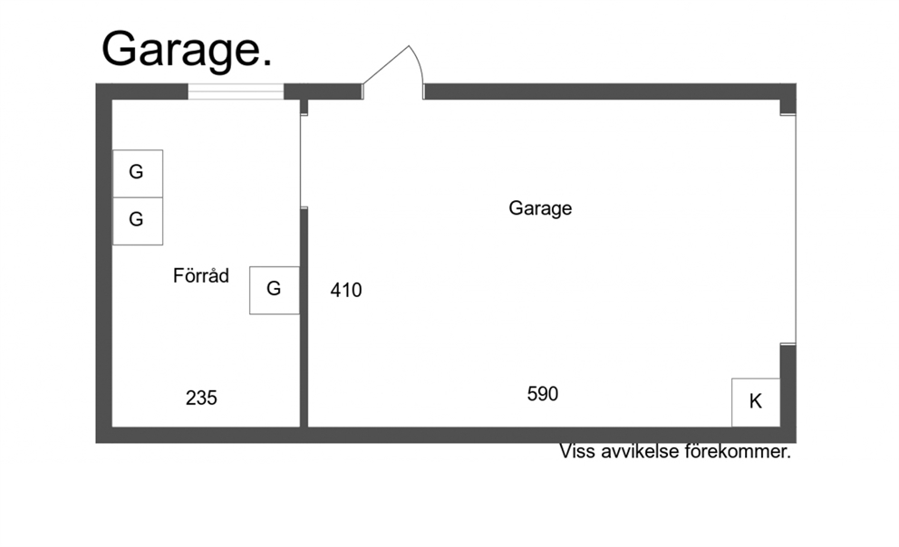Garage och förråd