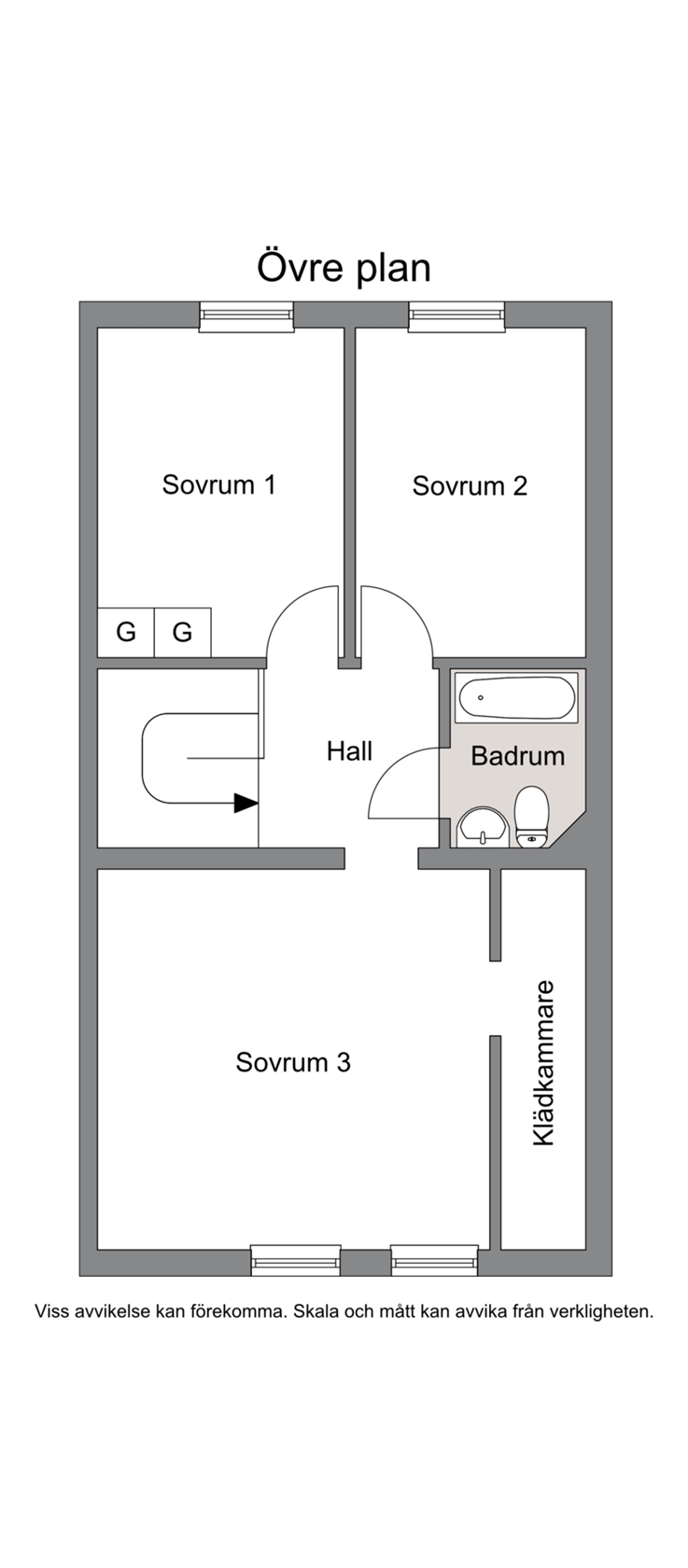 Planskiss Övreplan