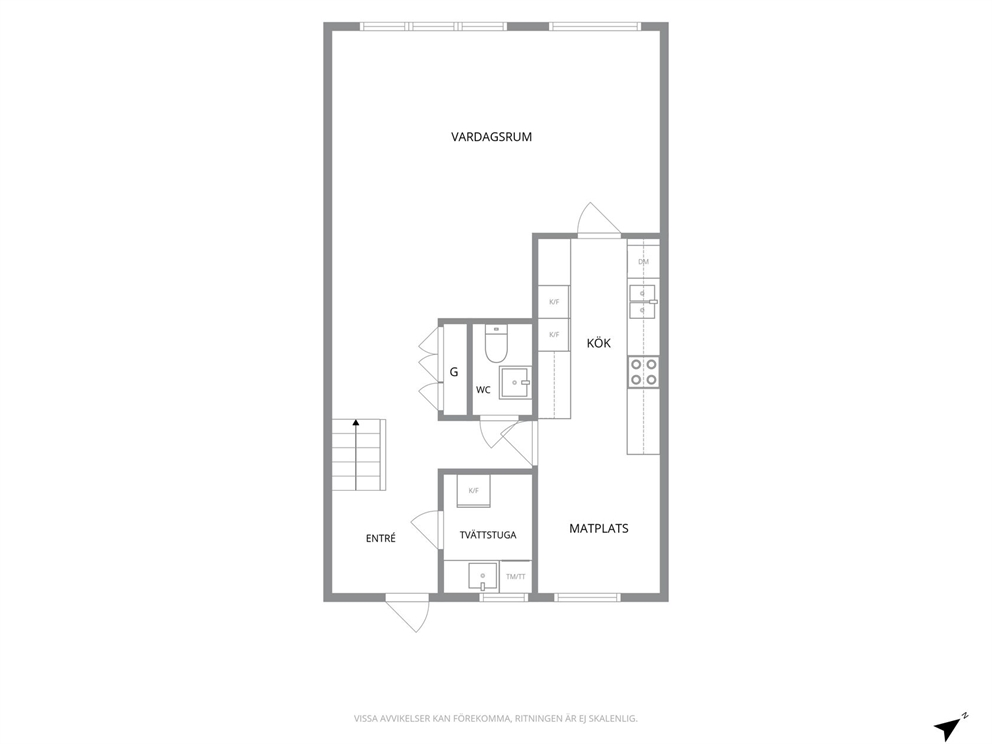 Planritning - Entréplan
