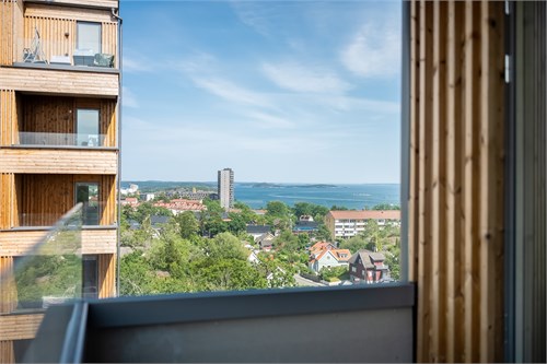 Utsikt från balkongen