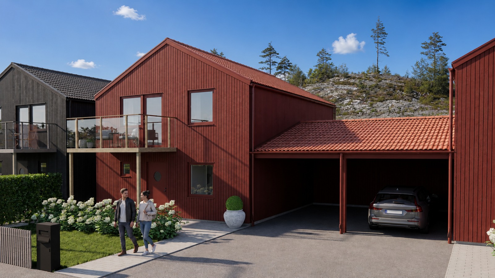 Hus A nr 22 (Rött) Etapp 1 – bild 2