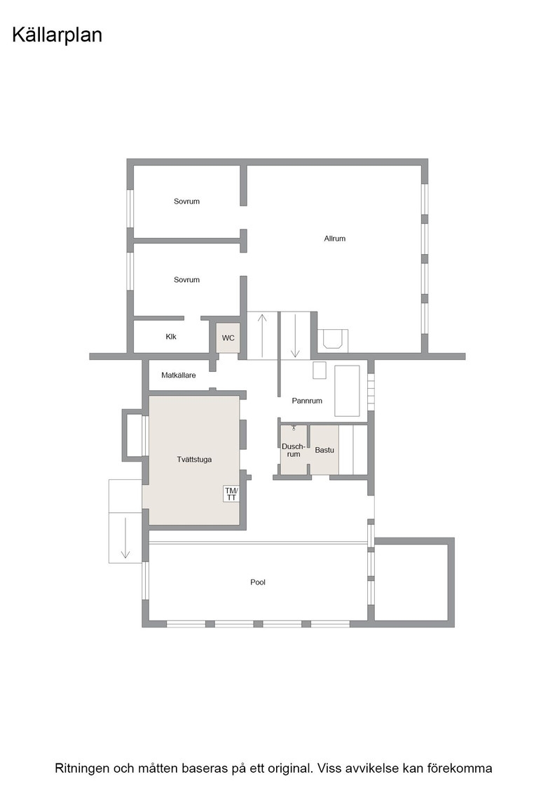 Planlösning källarplan