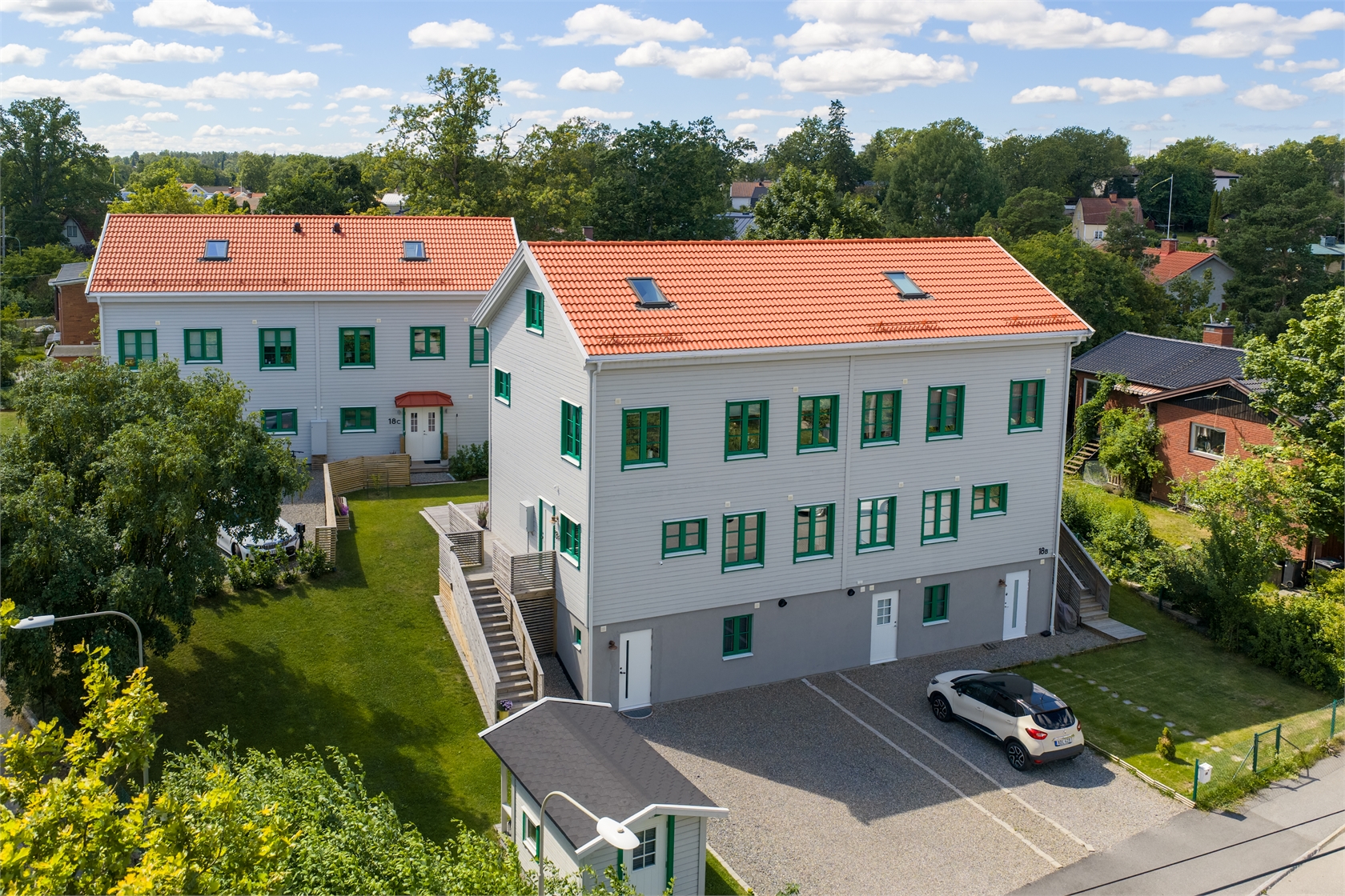 Semi-detached/terraced, 6 rooms, 156 m² in Stockholm