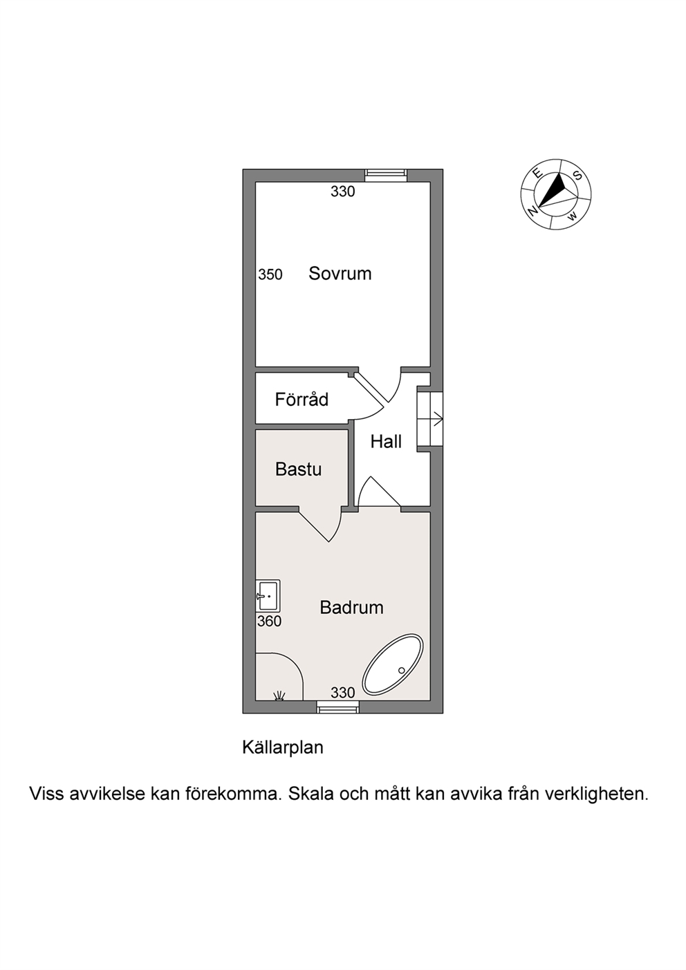 Planlösning Källare