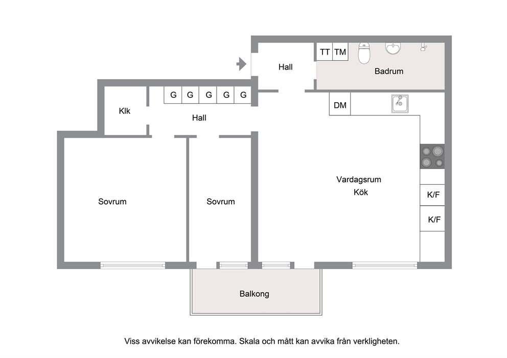 Alternativ planlösning